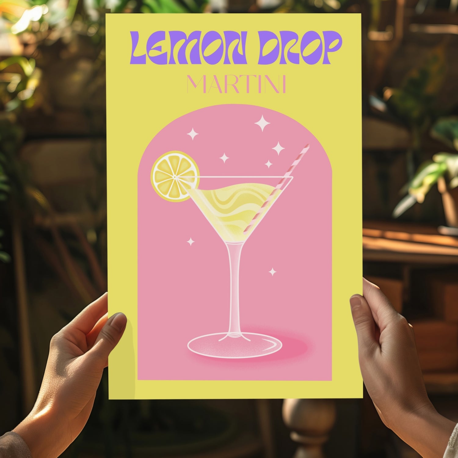 Lemon Drop Aluminum Print.