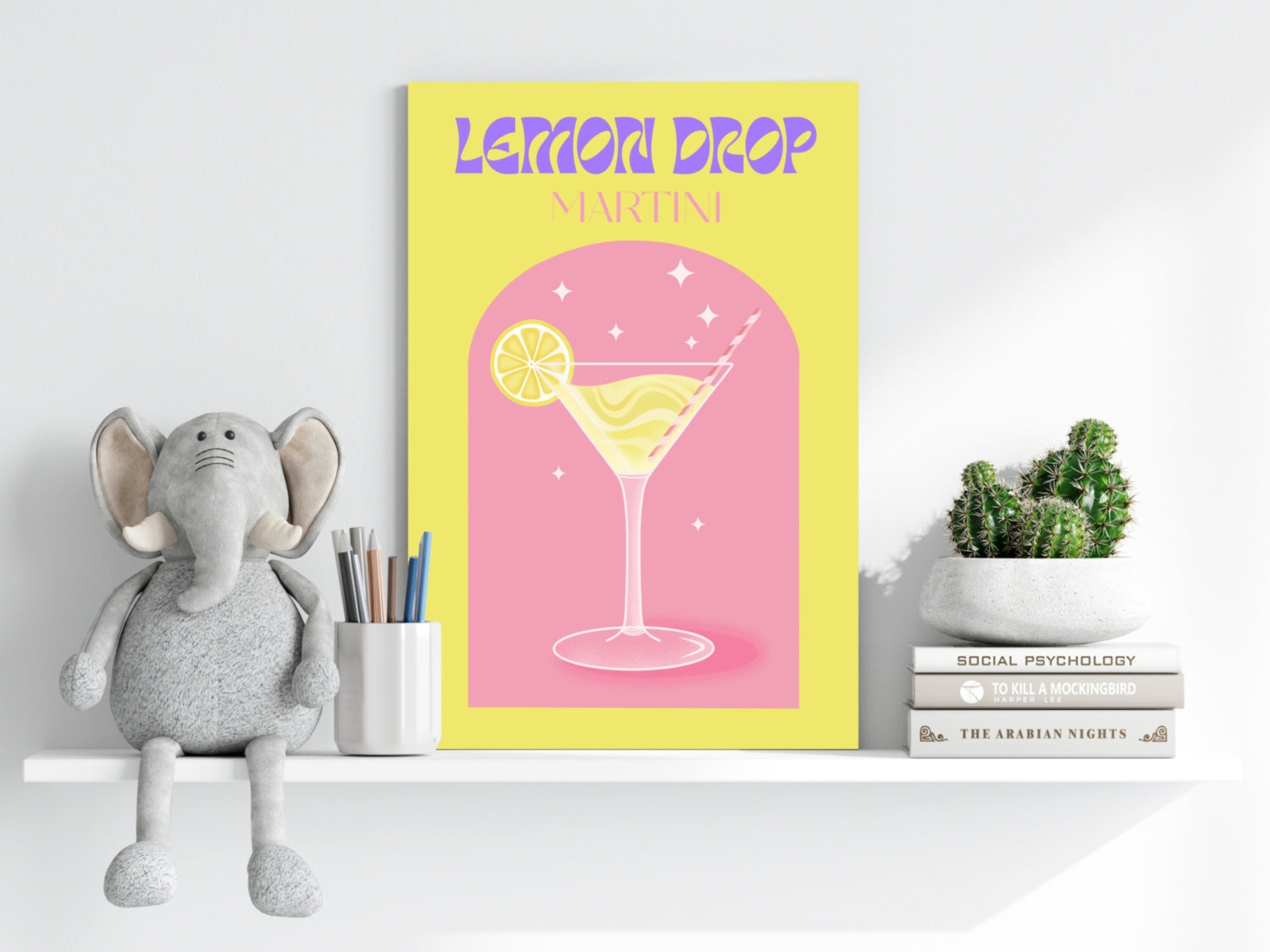 Lemon Drop Aluminum Print.