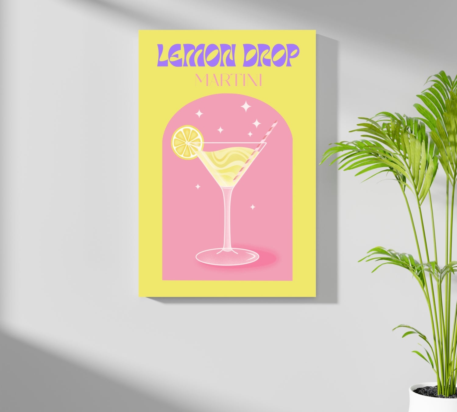 Lemon Drop Aluminum Print.