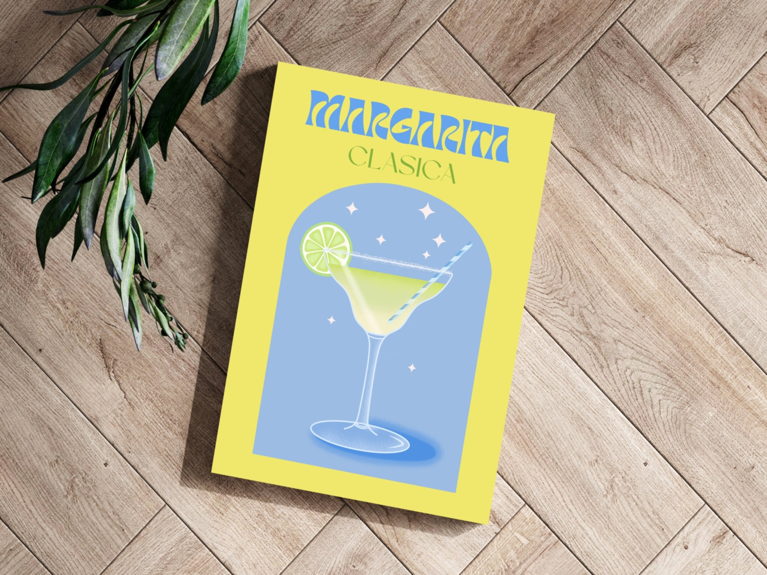 Margarita Aluminum Print.