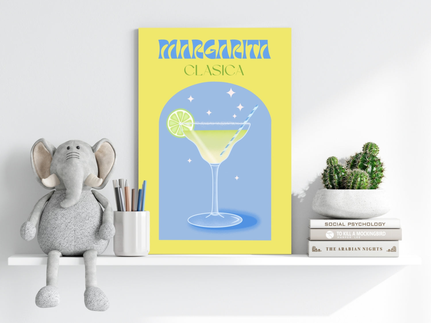 Margarita Aluminum Print.