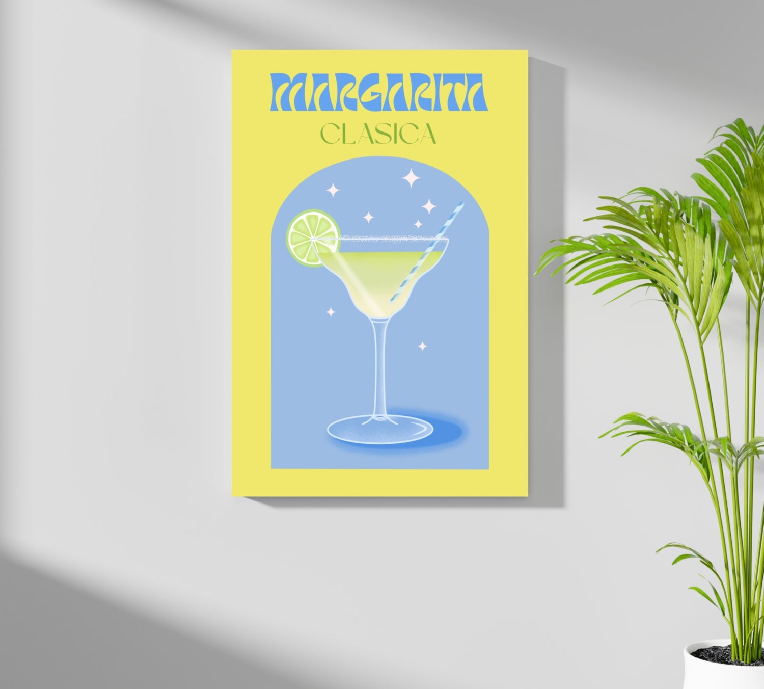 Margarita Aluminum Print.