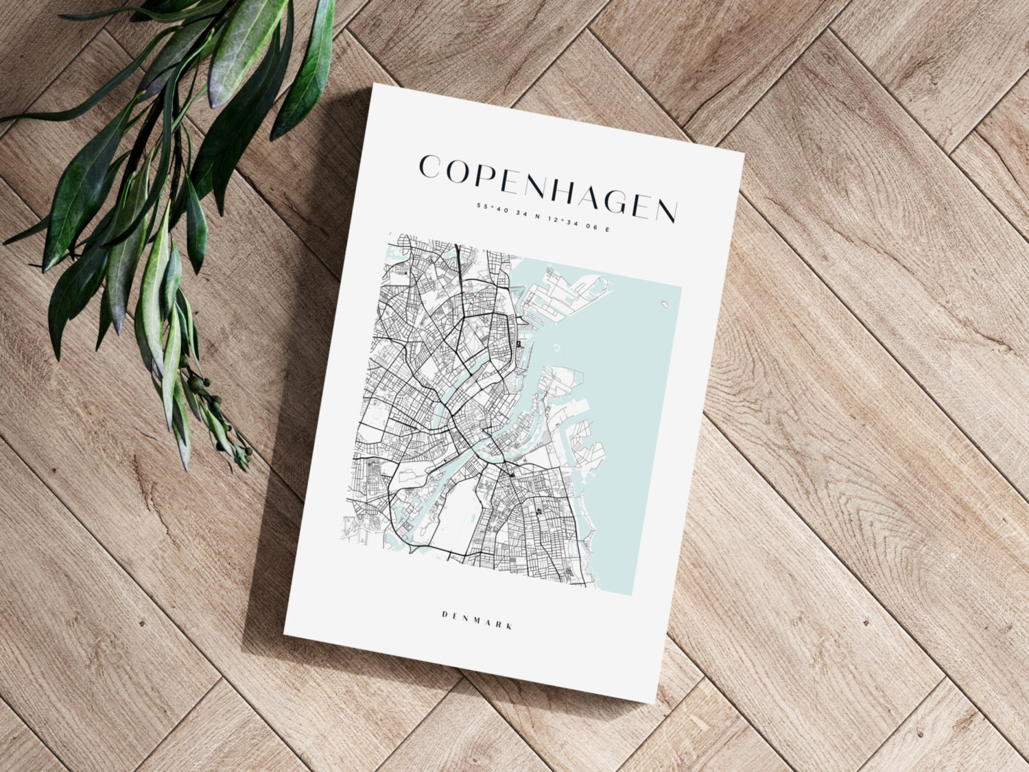 Copenhagen V3 Aluminum Print.