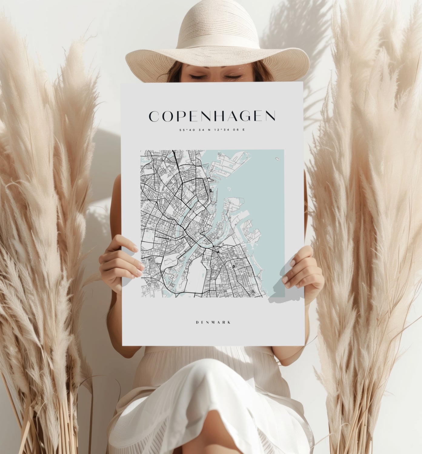 Copenhagen V3 Aluminum Print.