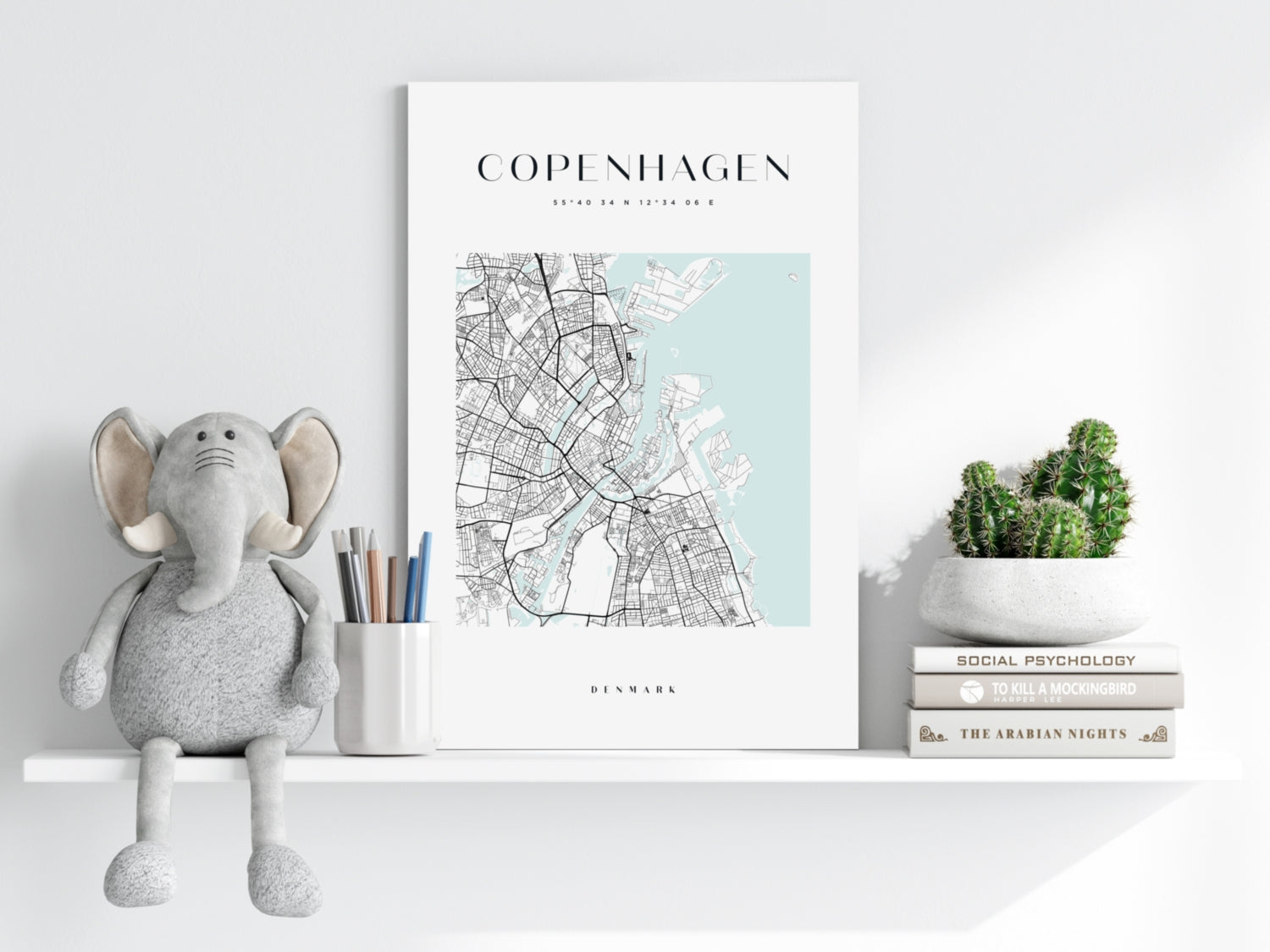 Copenhagen V3 Aluminum Print.