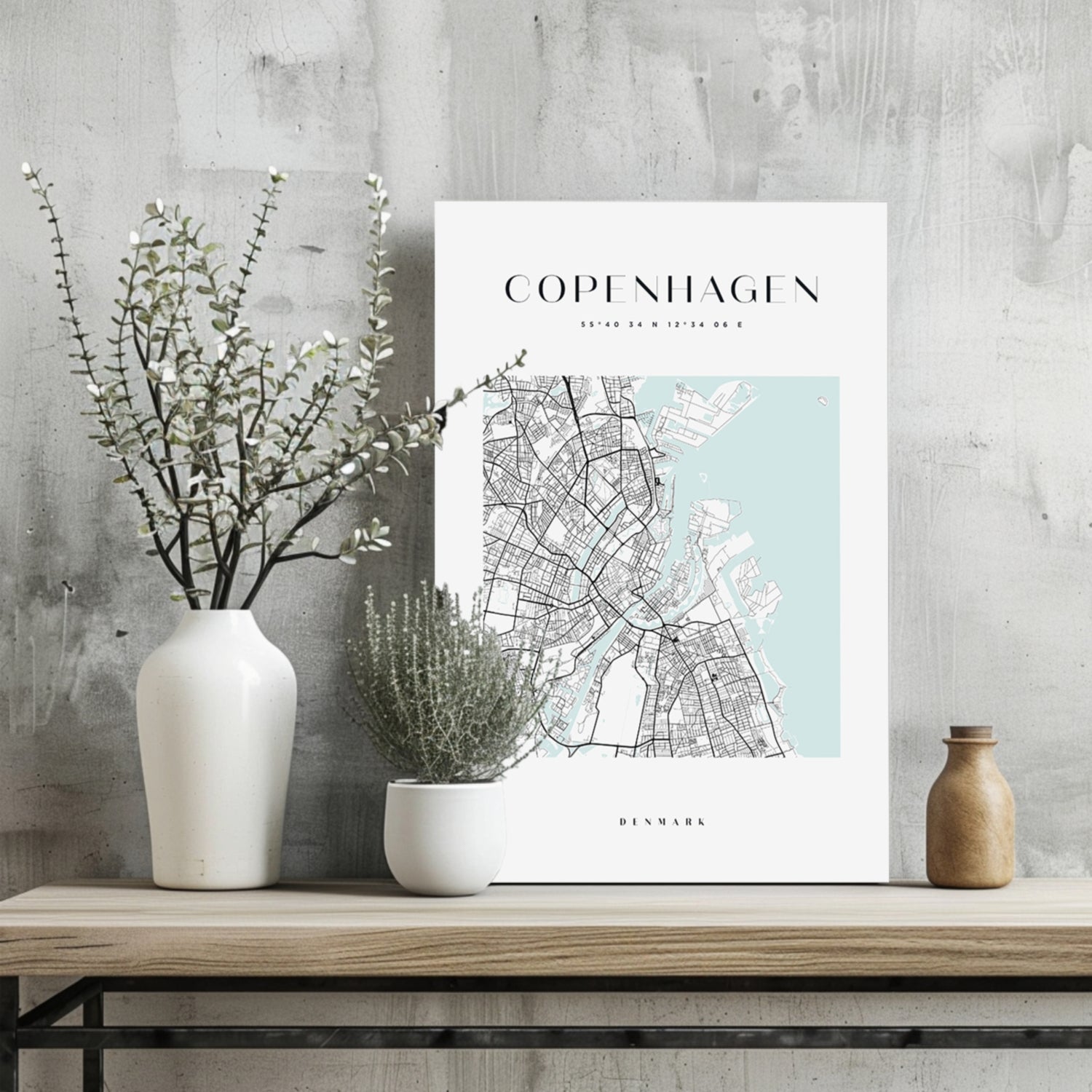 Copenhagen V3 Aluminum Print.