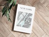 New York V3 Aluminum Print