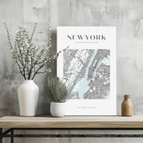 New York V3 Aluminum Print