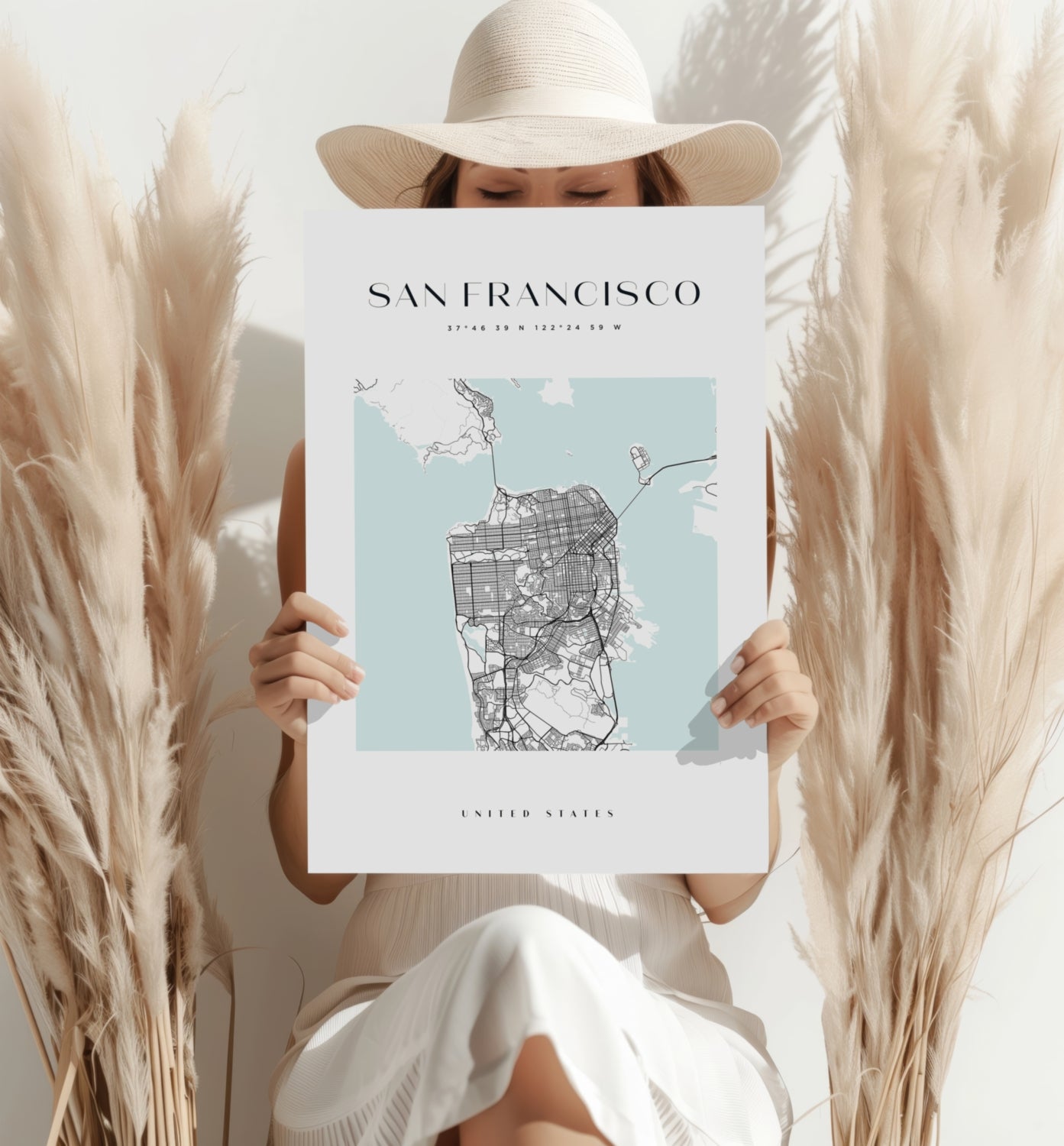 San Francisco V3 Aluminum Print.