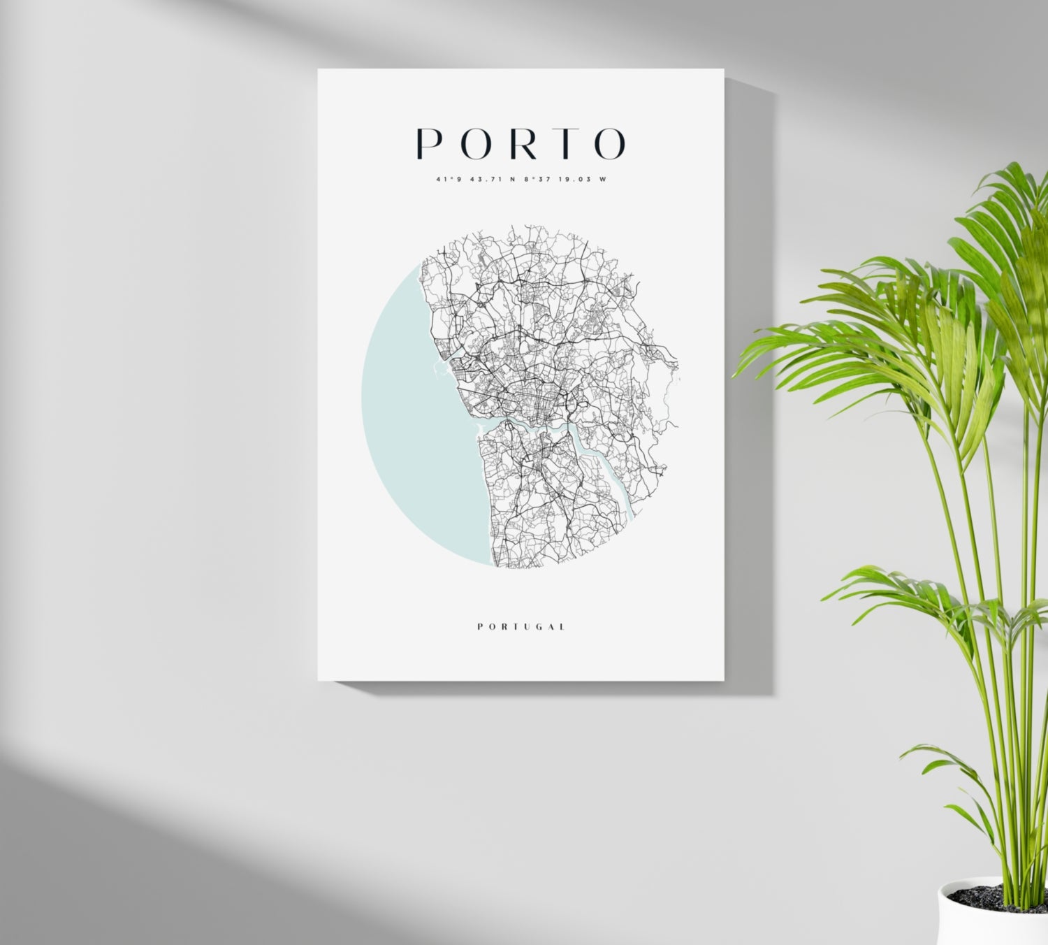 Porto V2 Aluminum Print.