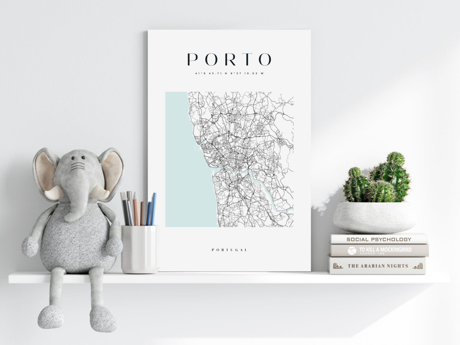 Porto V3 Aluminum Print.