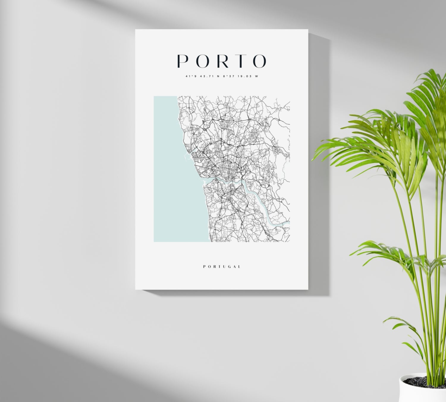 Porto V3 Aluminum Print.