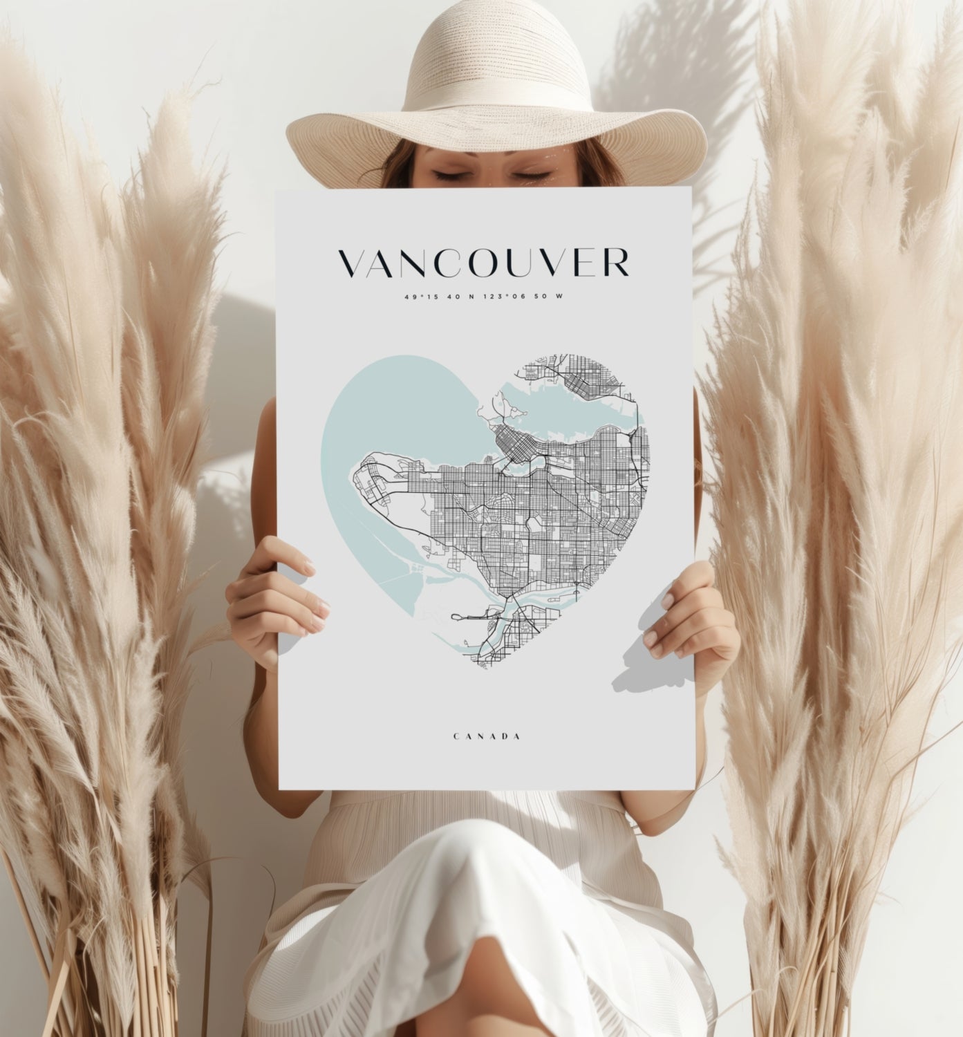 Vancouver V1 Aluminum Print.