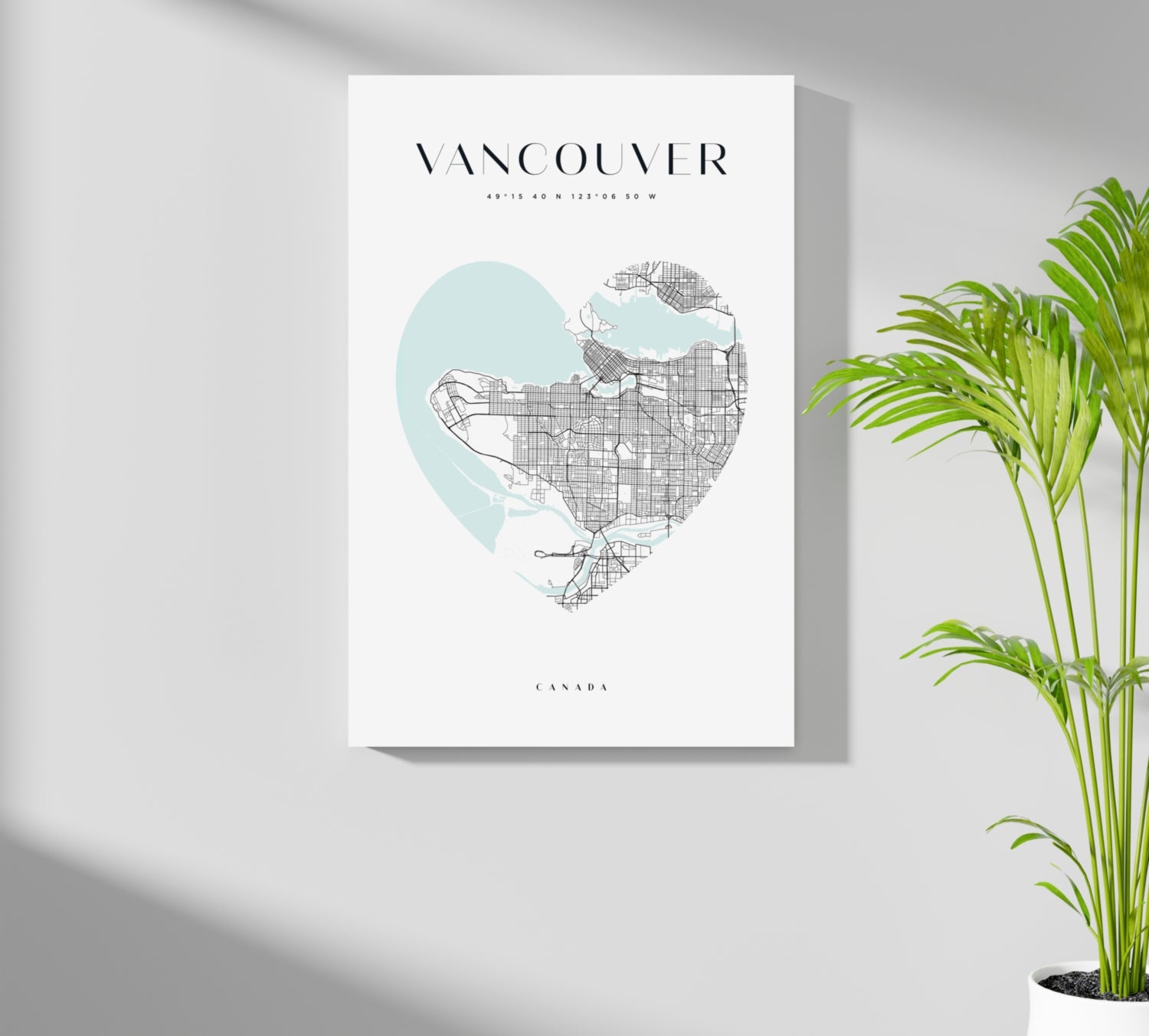 Vancouver V1 Aluminum Print.