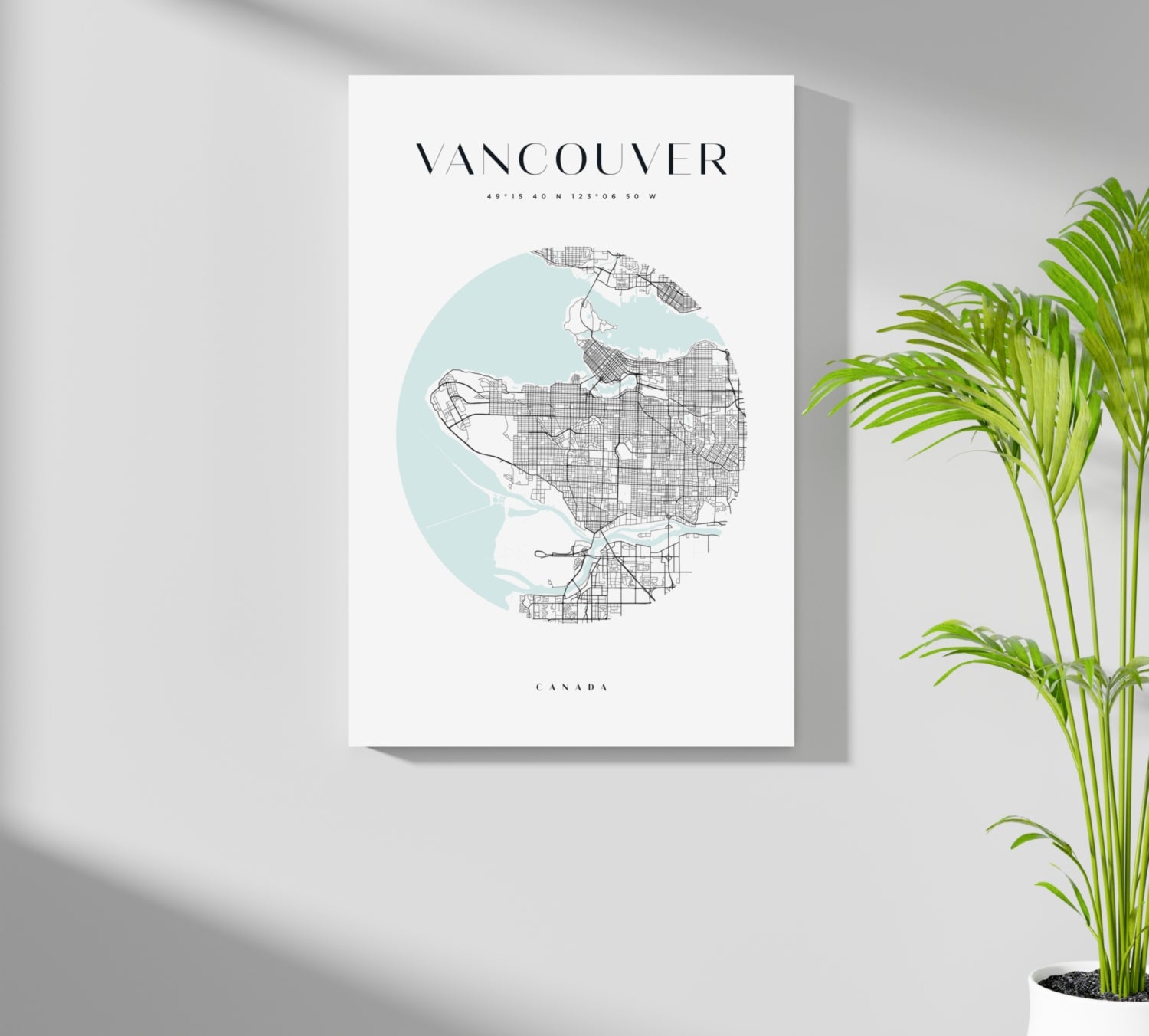 Vancouver V2 Aluminum Print.