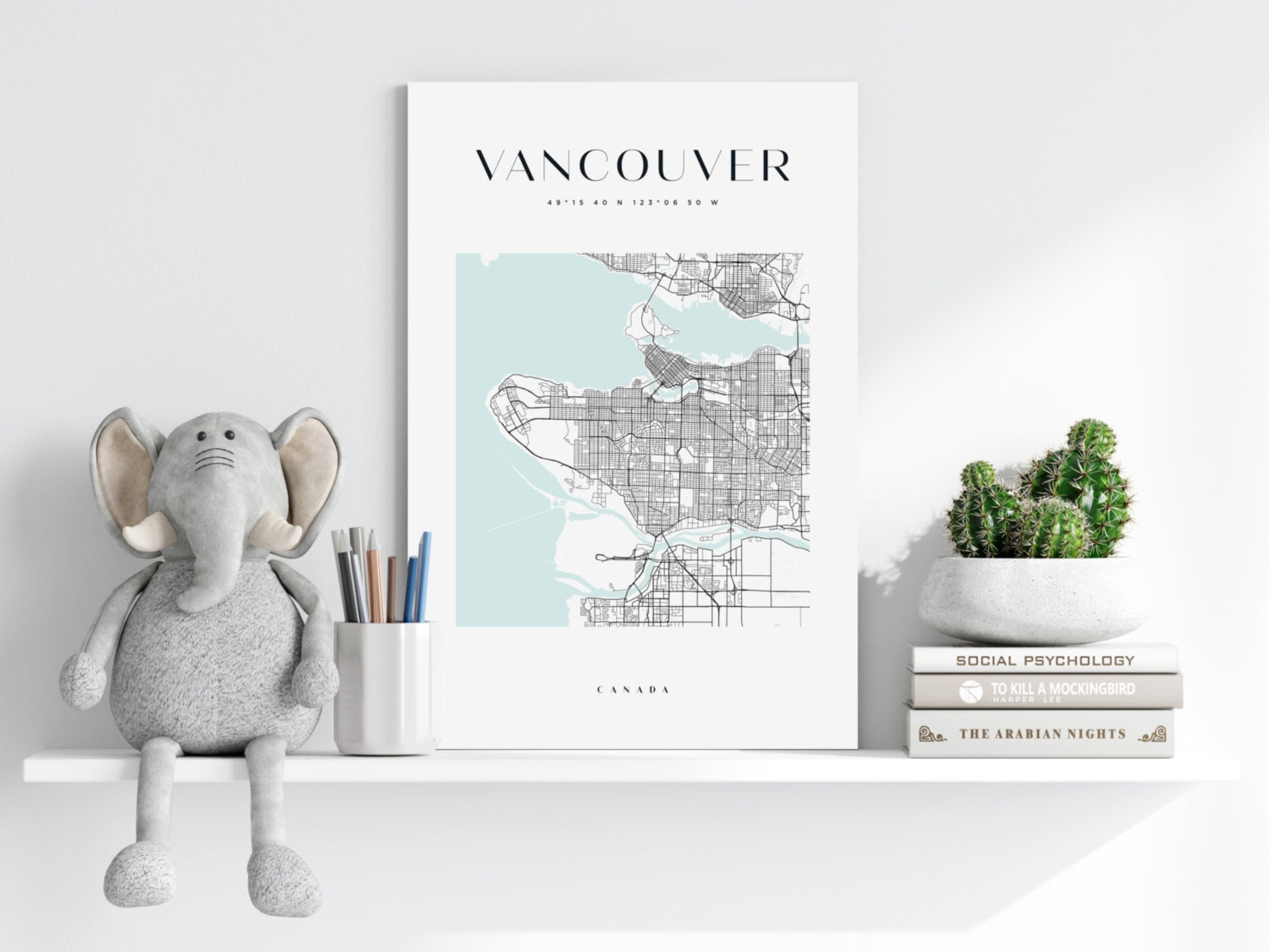 Vancouver V3 Aluminum Print.