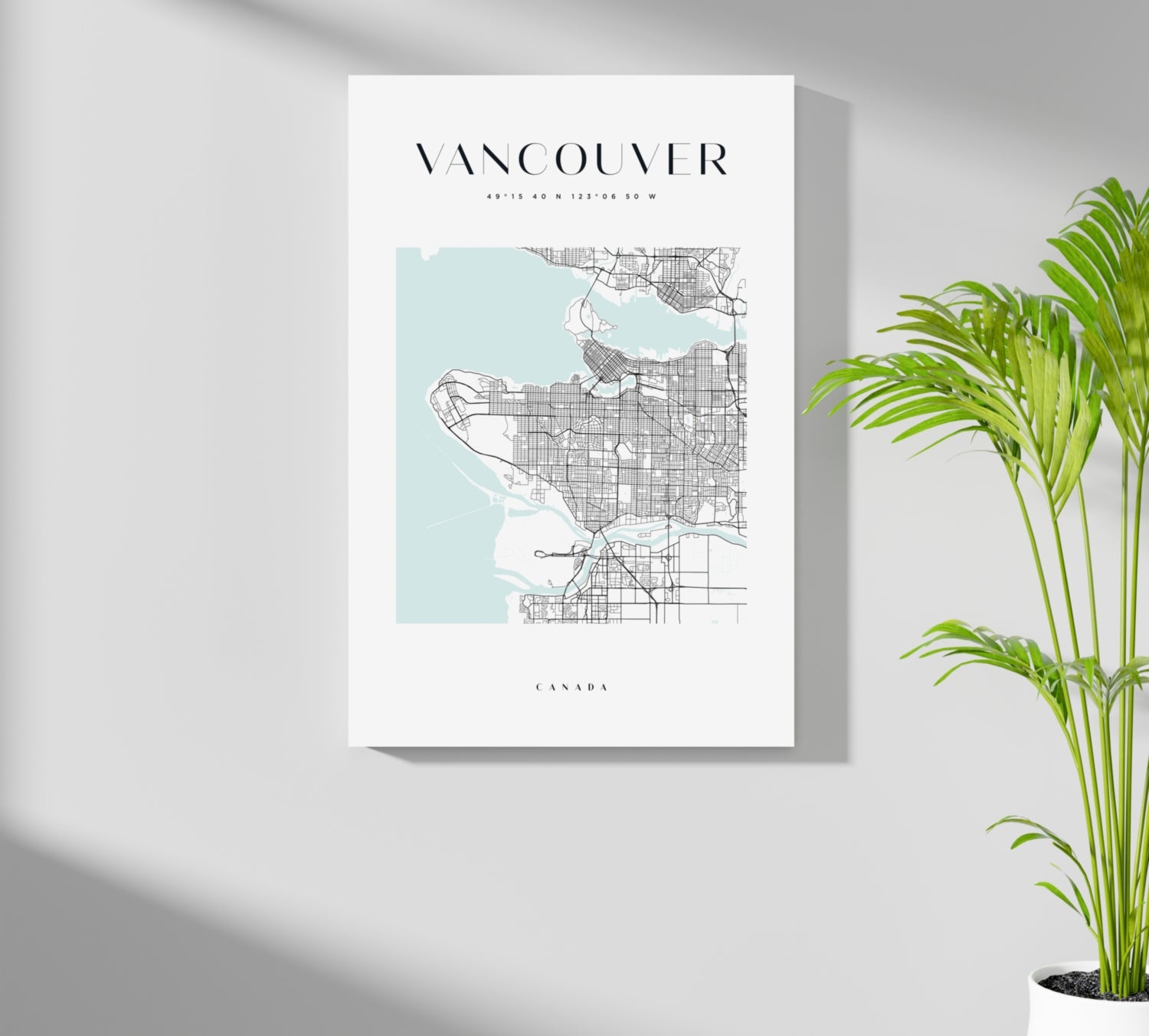 Vancouver V3 Aluminum Print.