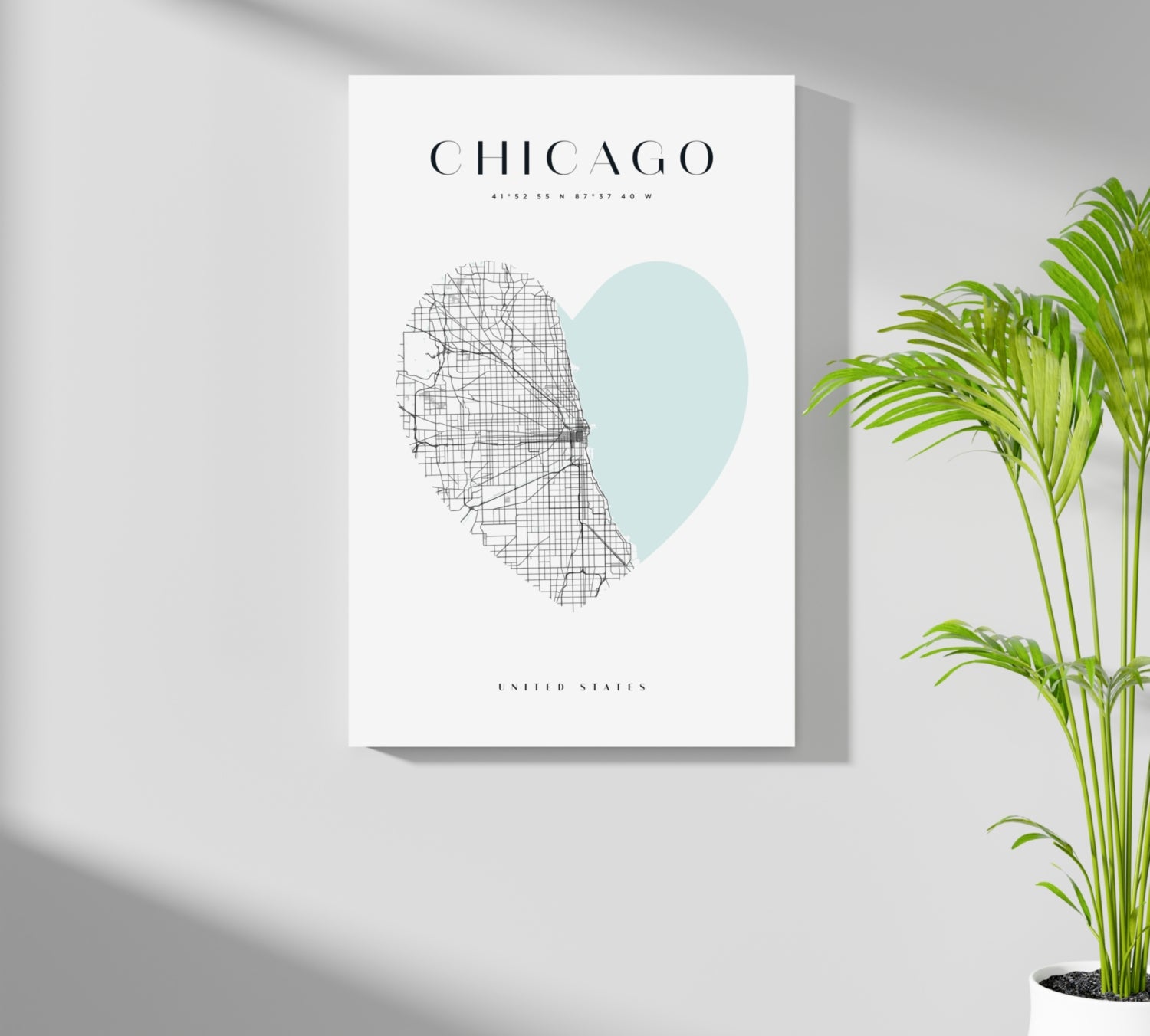 Chicago V1 Aluminum Print.