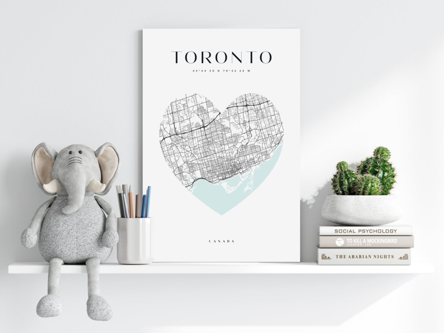 Toronto V1 Aluminum Print.