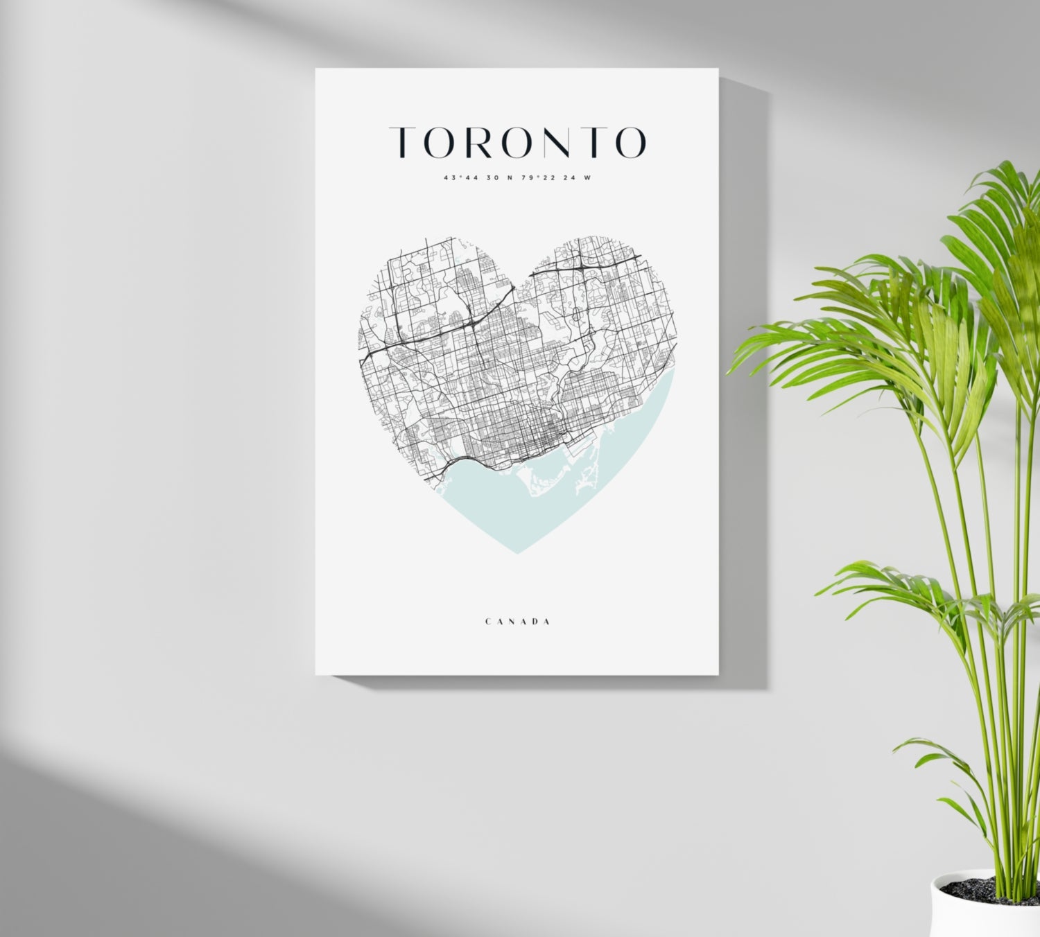 Toronto V1 Aluminum Print.