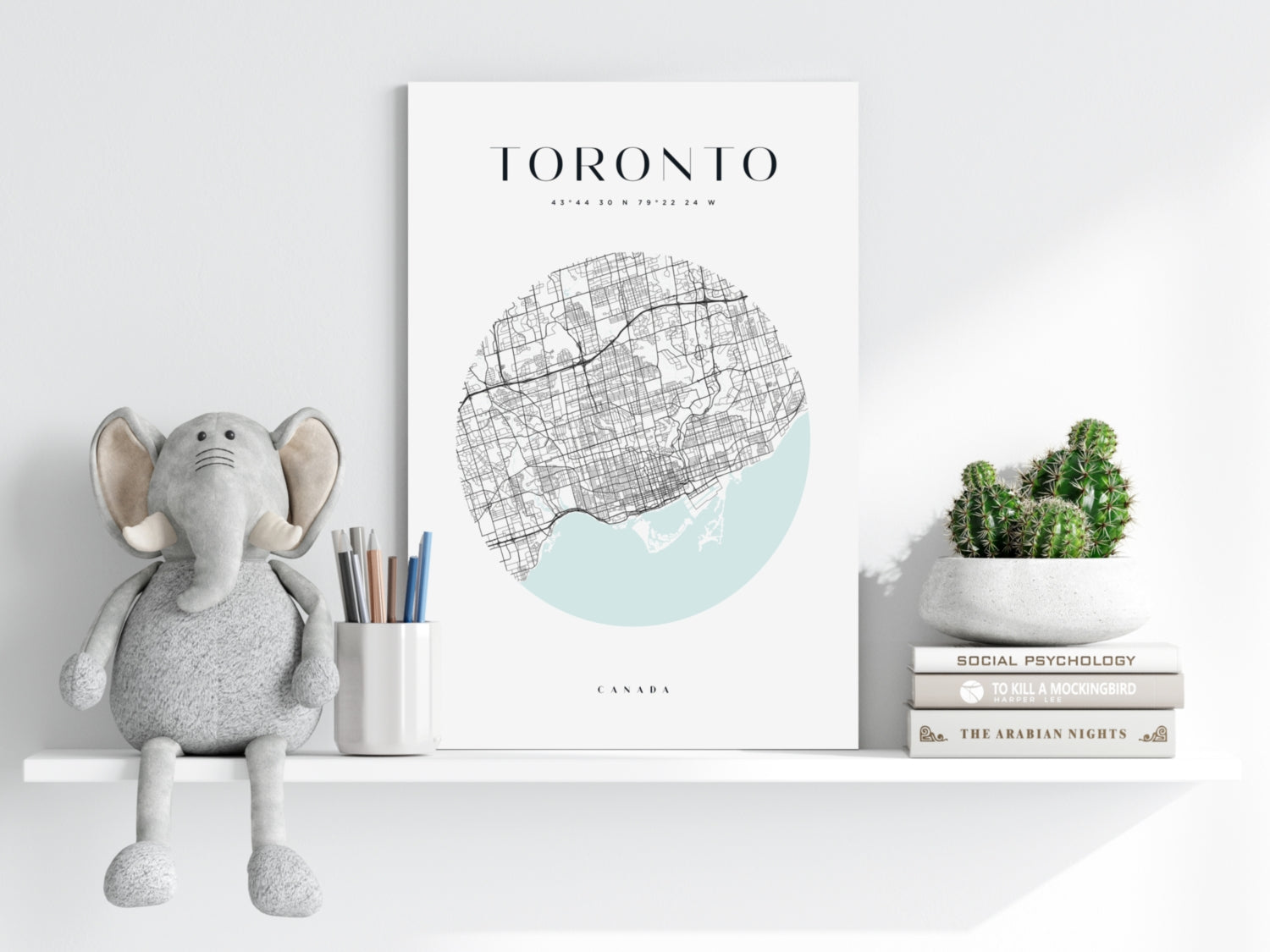 Toronto V2 Aluminum Print.