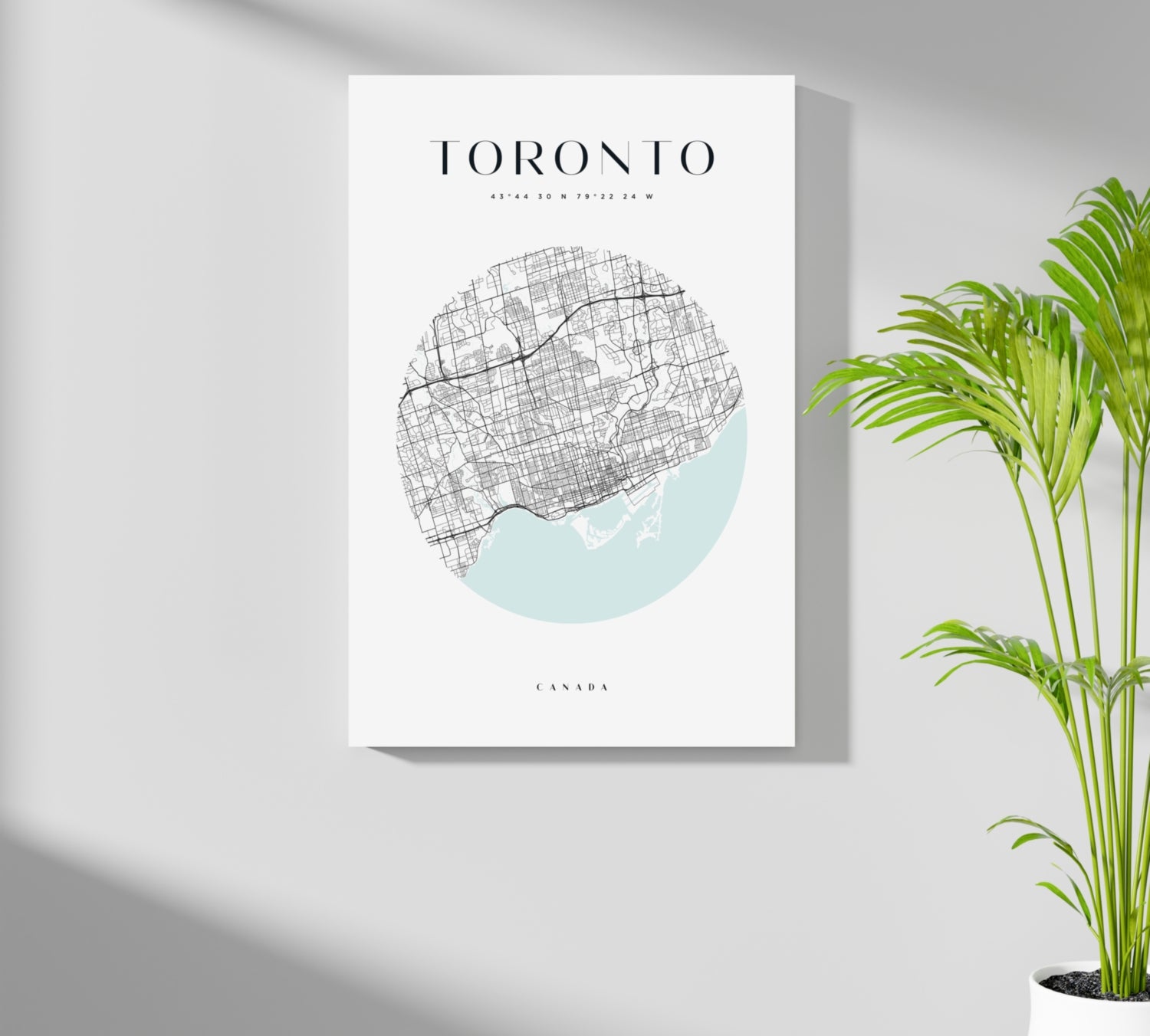 Toronto V2 Aluminum Print.