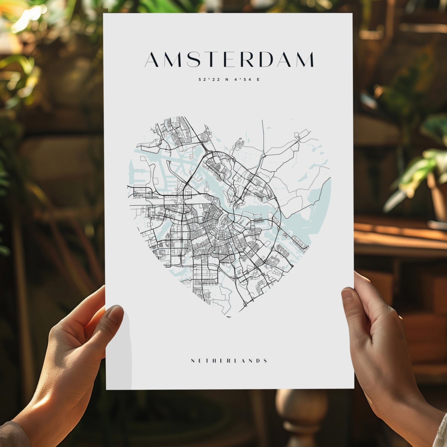 Amsterdam V1 Aluminum Print.