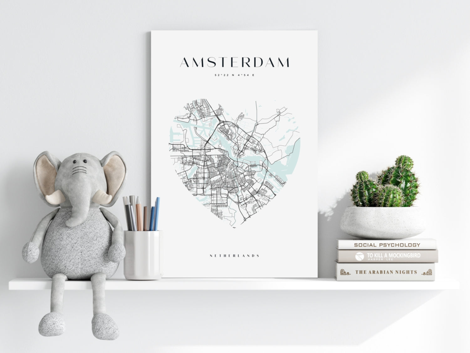 Amsterdam V1 Aluminum Print.