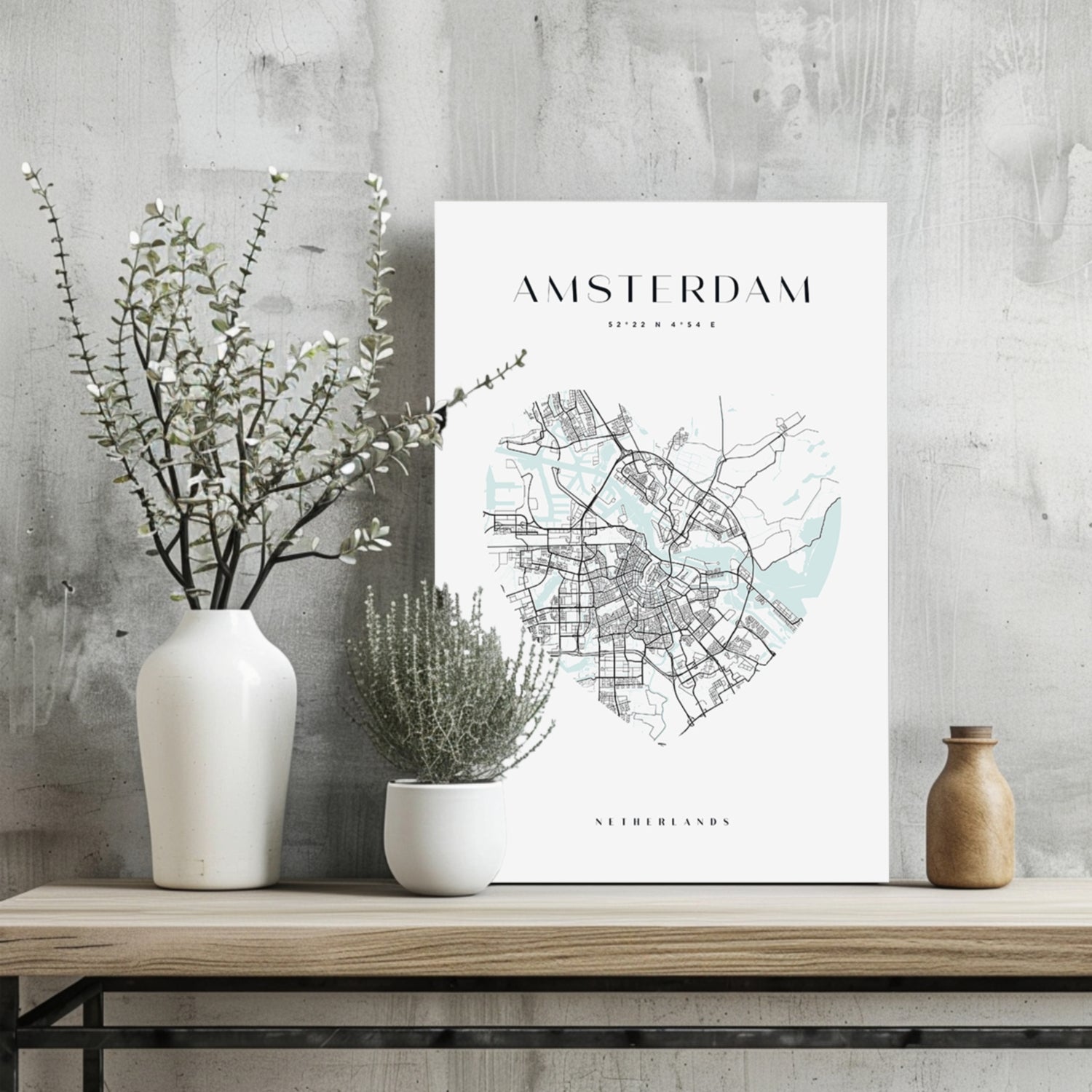 Amsterdam V1 Aluminum Print.