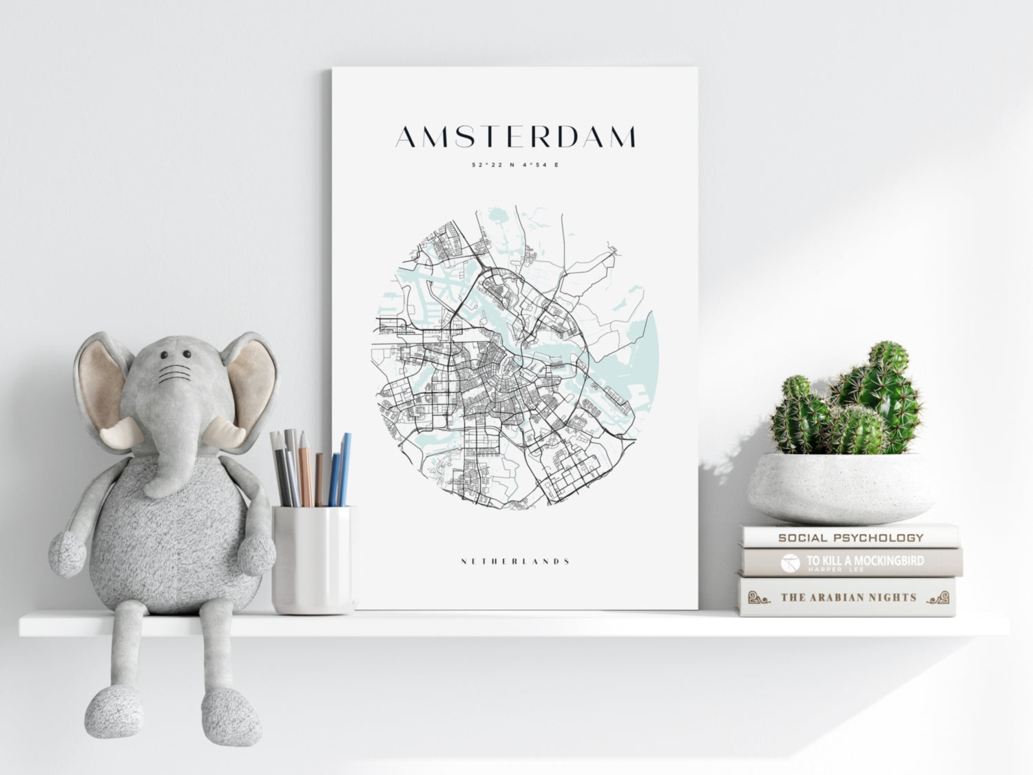 Amsterdam V2 Aluminum Print.