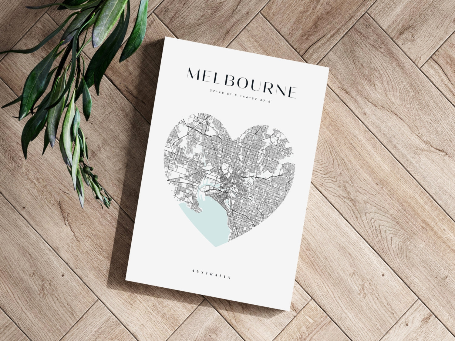 Melbourne V1 Aluminum Print.