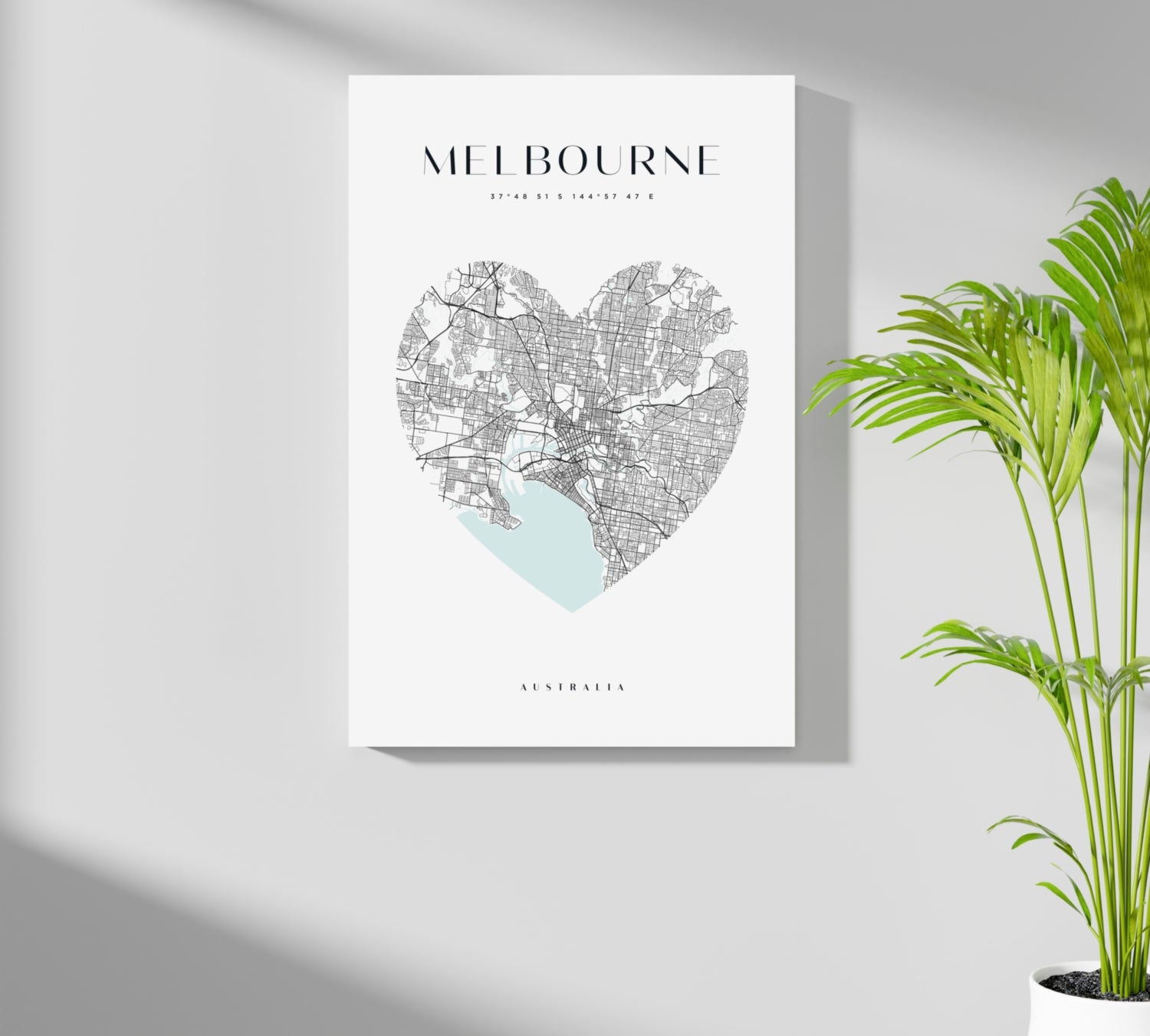 Melbourne V1 Aluminum Print.