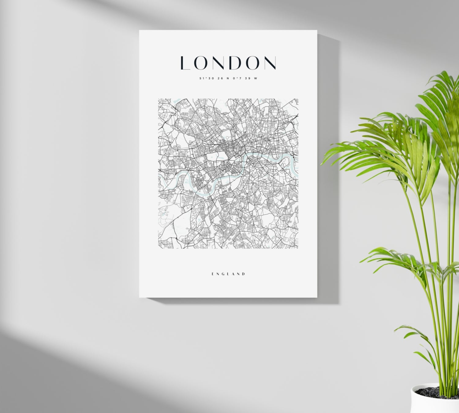 London V3 Aluminum Print.