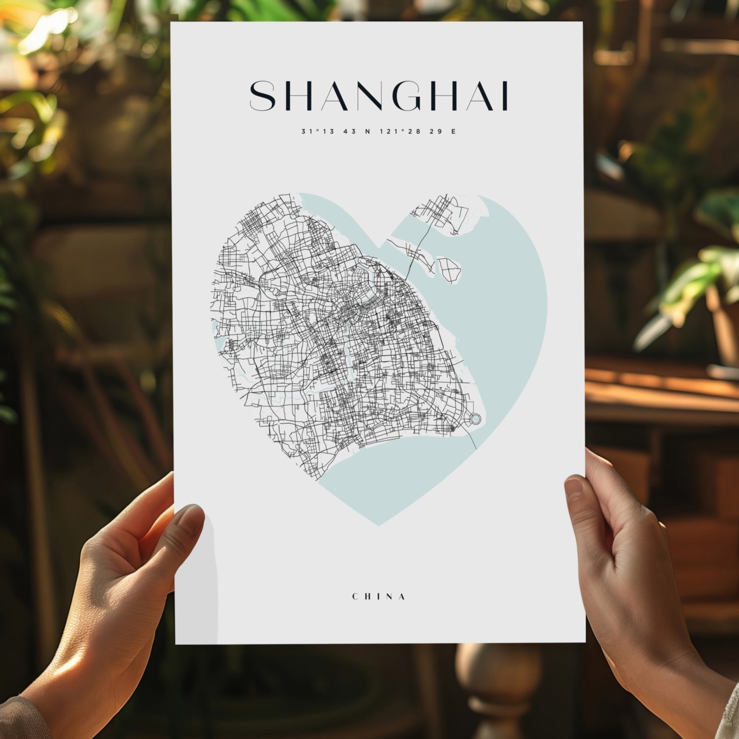 Shangai V1 Aluminum Print.