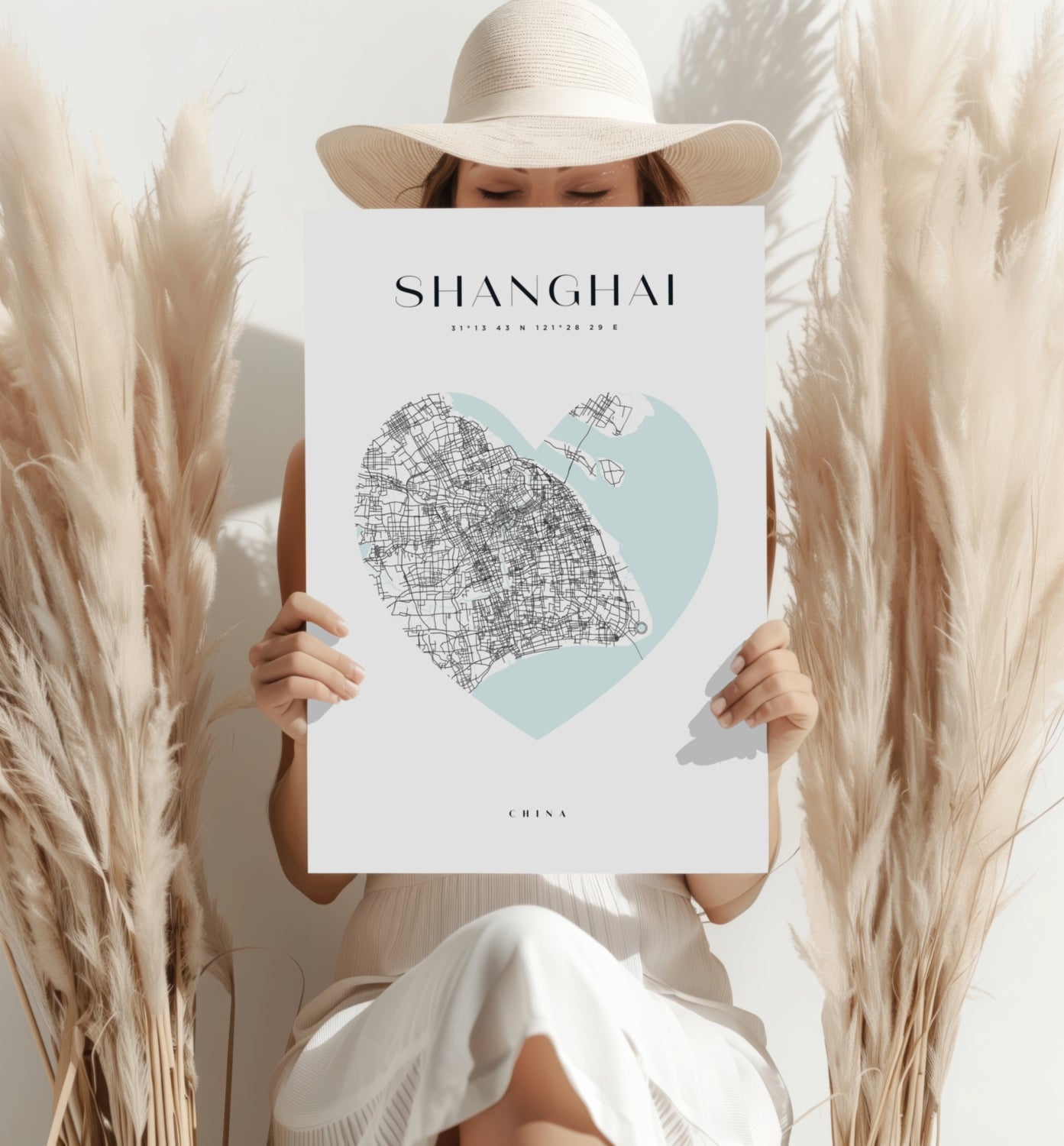 Shangai V1 Aluminum Print.