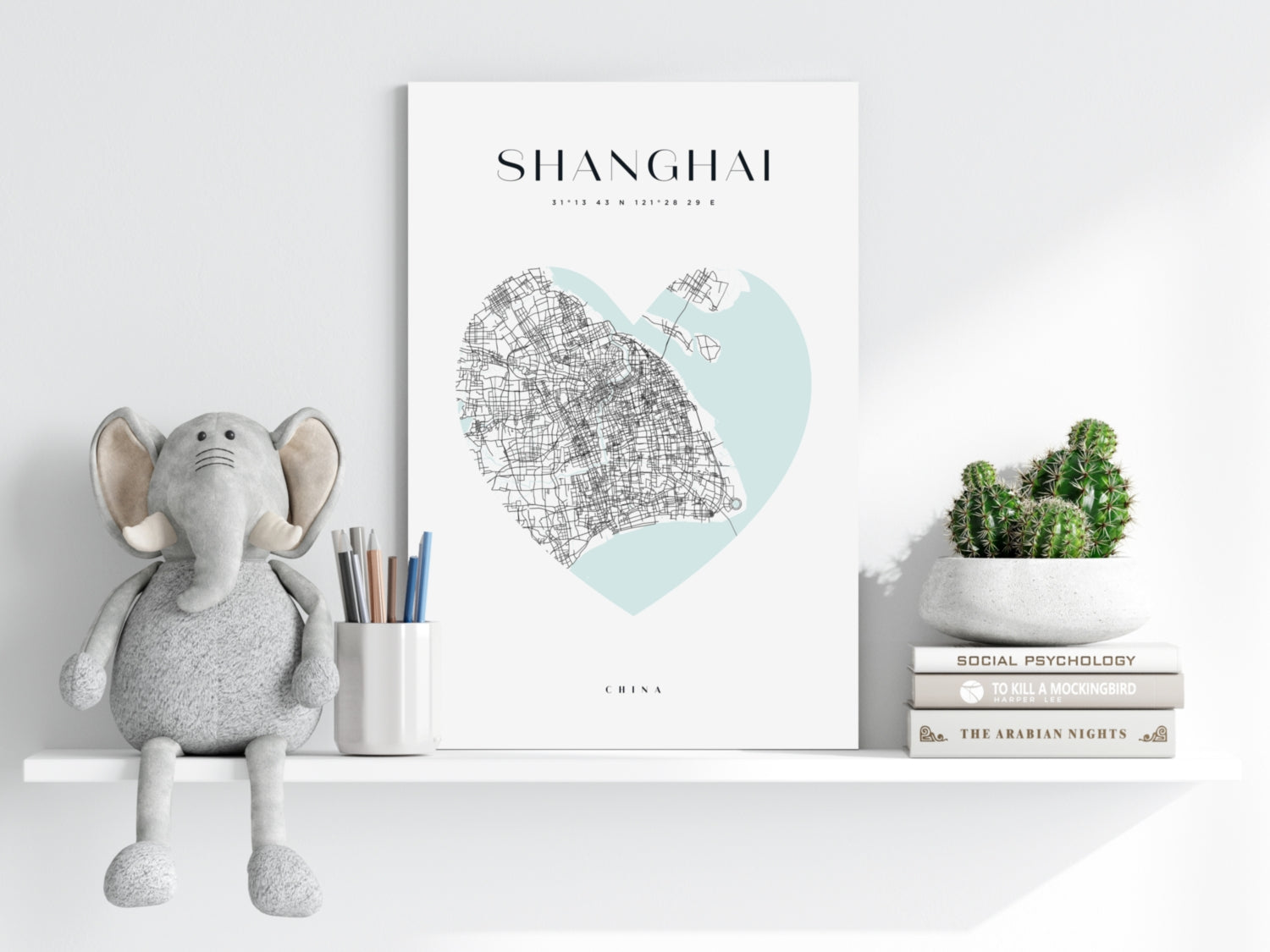 Shangai V1 Aluminum Print.