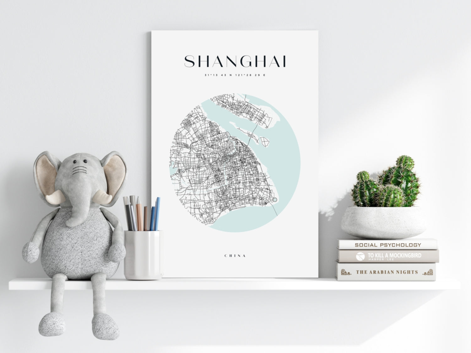 Shangai V2 Aluminum Print.