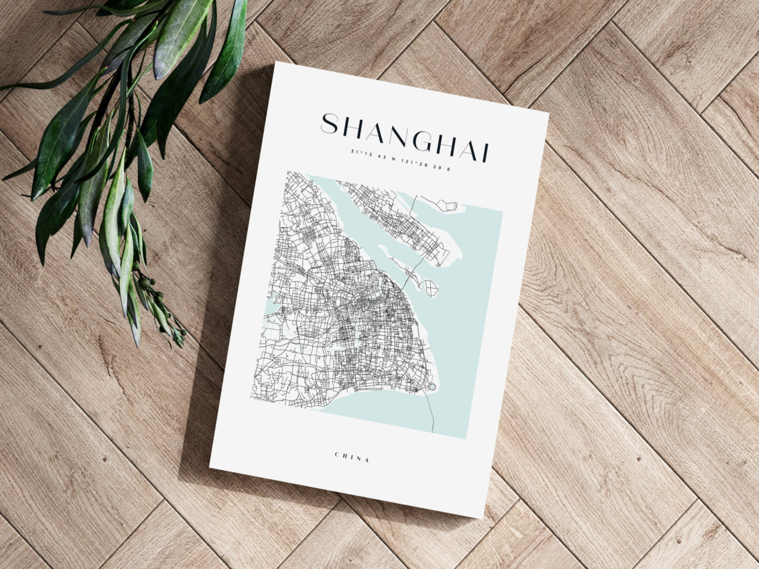 Shangai V3 Aluminum Print.