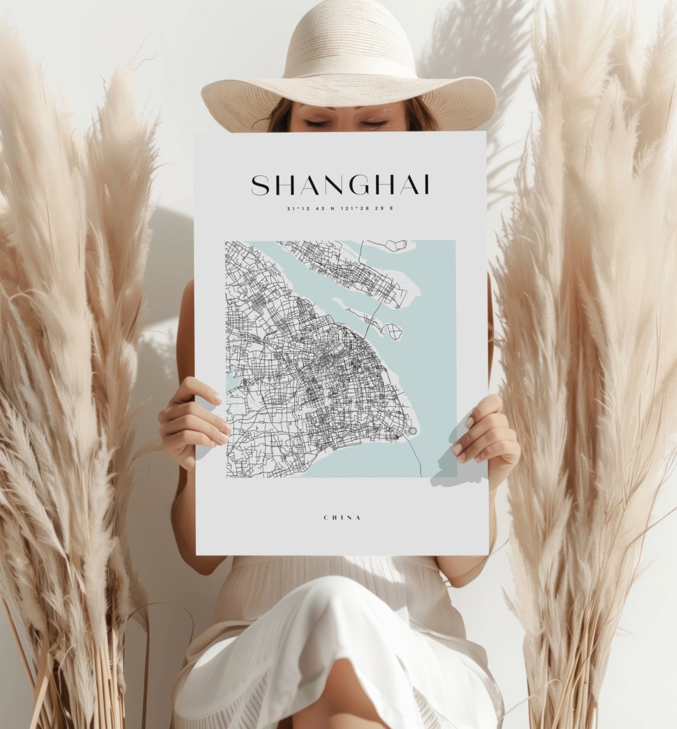 Shangai V3 Aluminum Print.