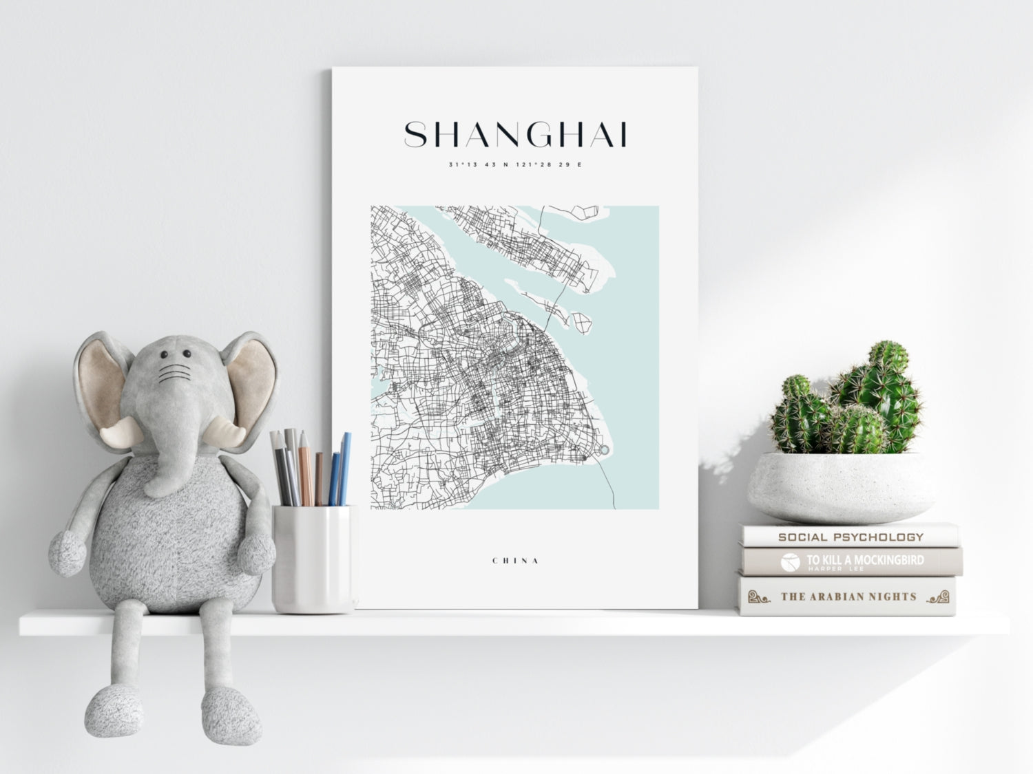 Shangai V3 Aluminum Print.