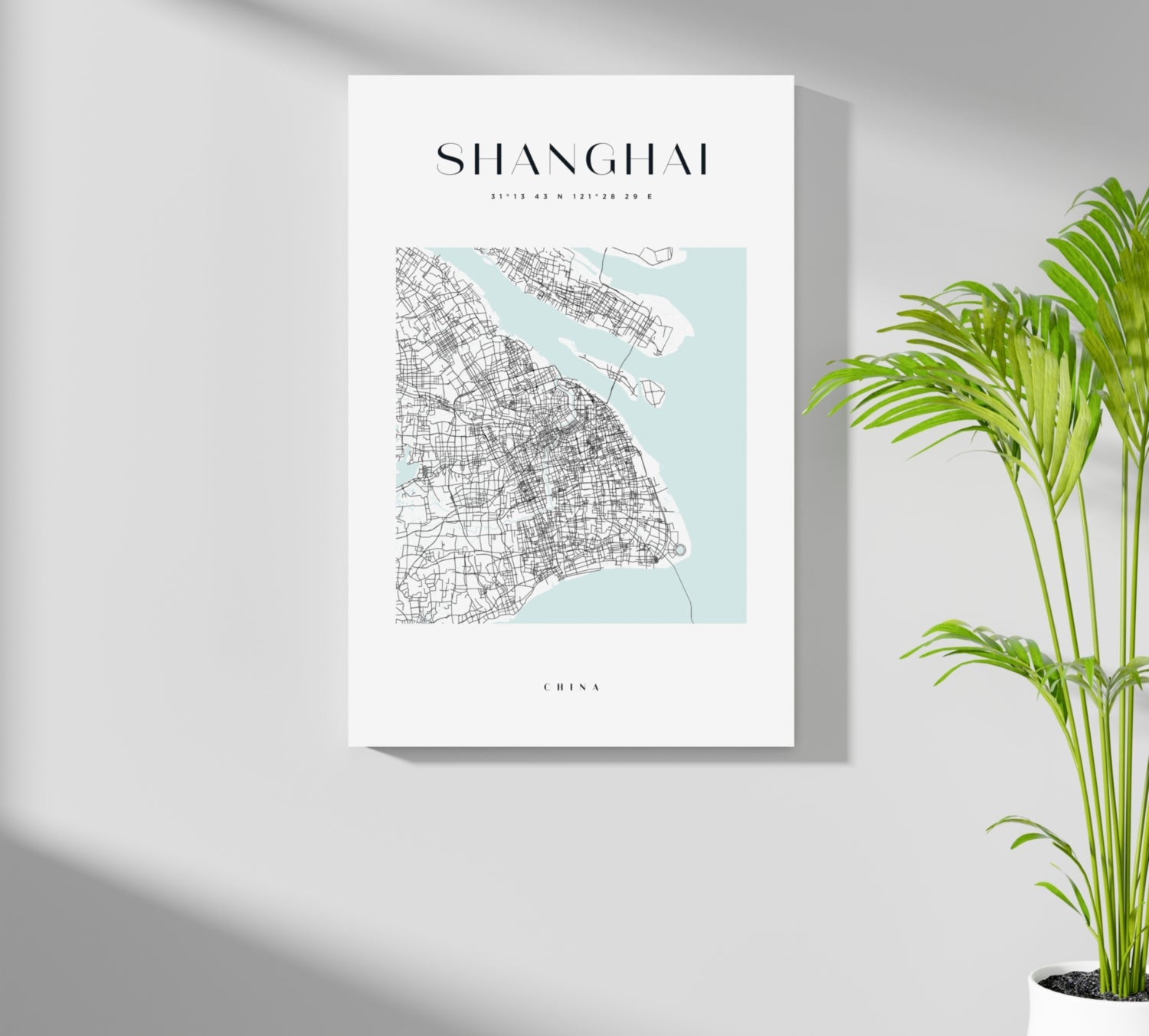 Shangai V3 Aluminum Print.