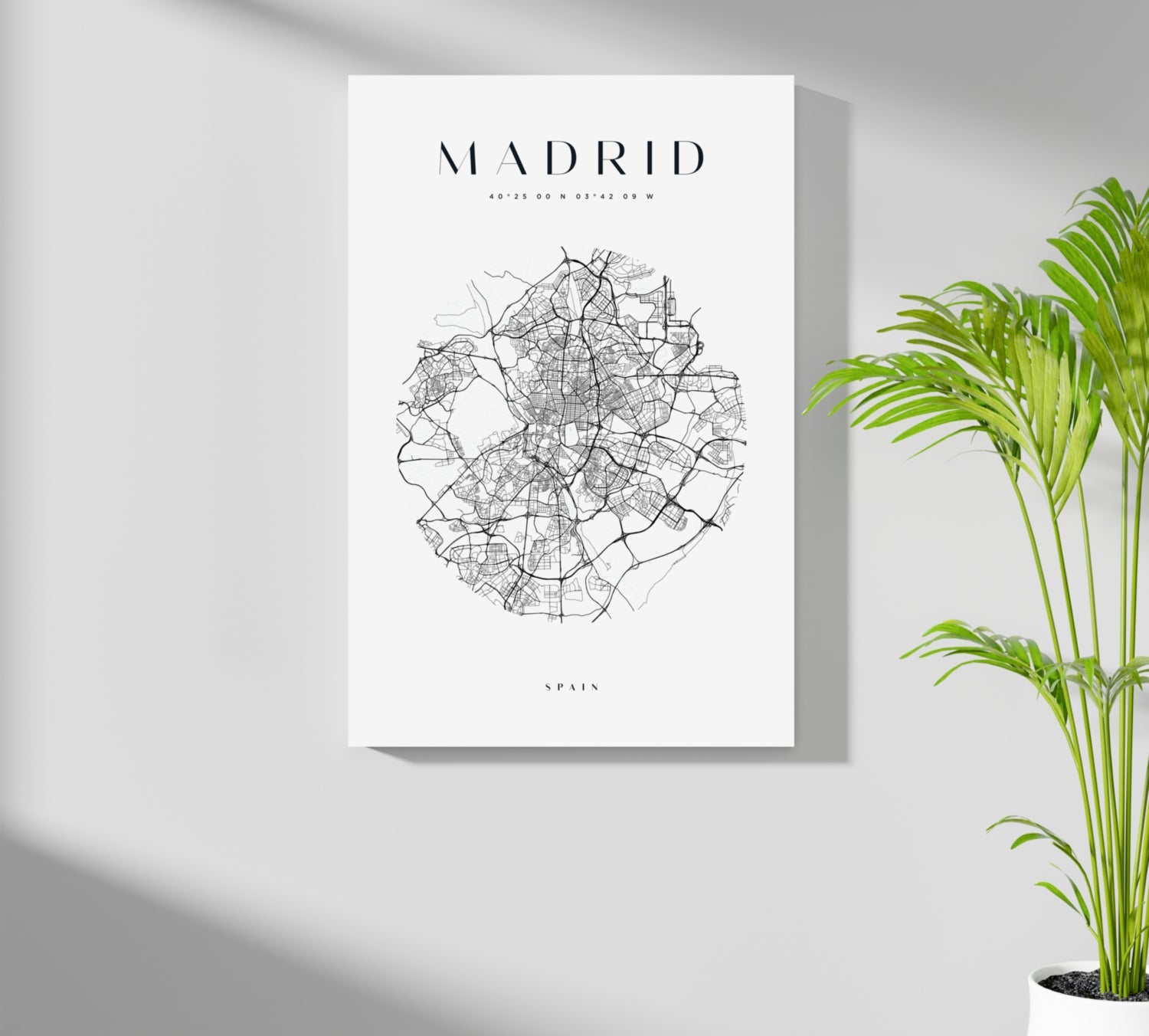Madrid V2 Aluminum Print.