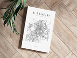 Madrid V3 Aluminum Print.