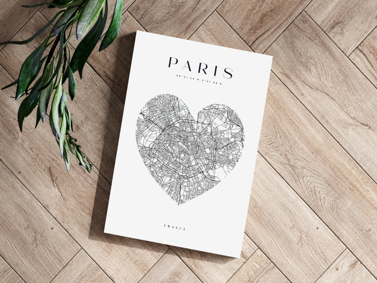 Paris V1 Aluminum Print.