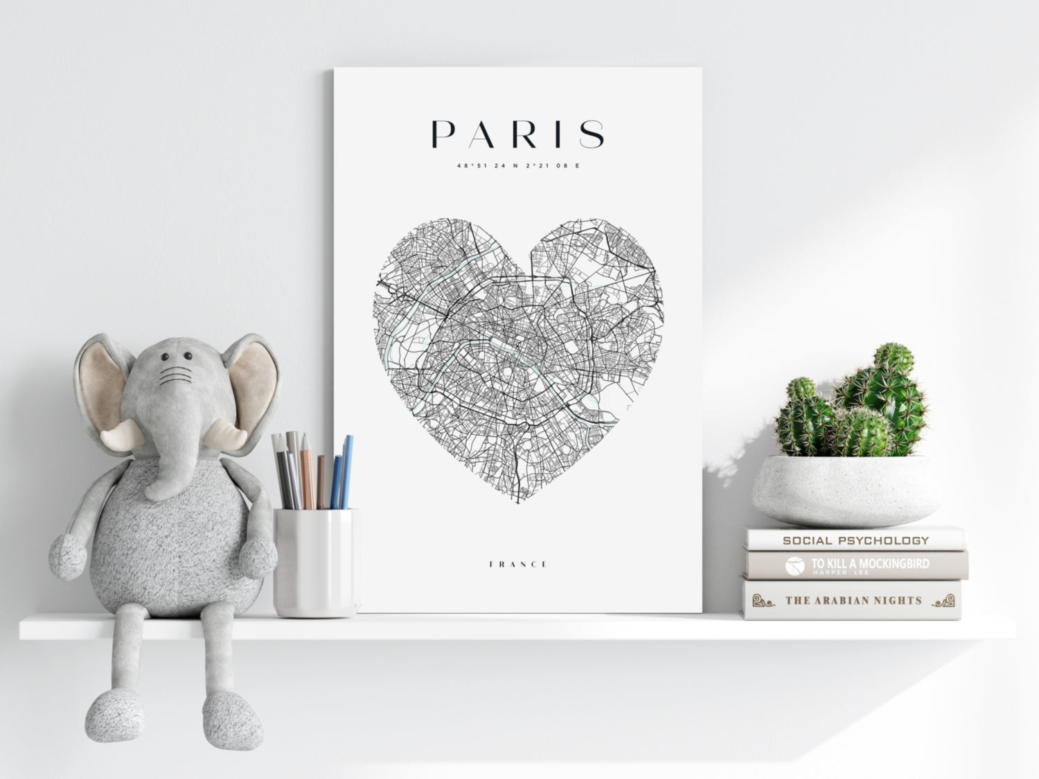 Paris V1 Aluminum Print.