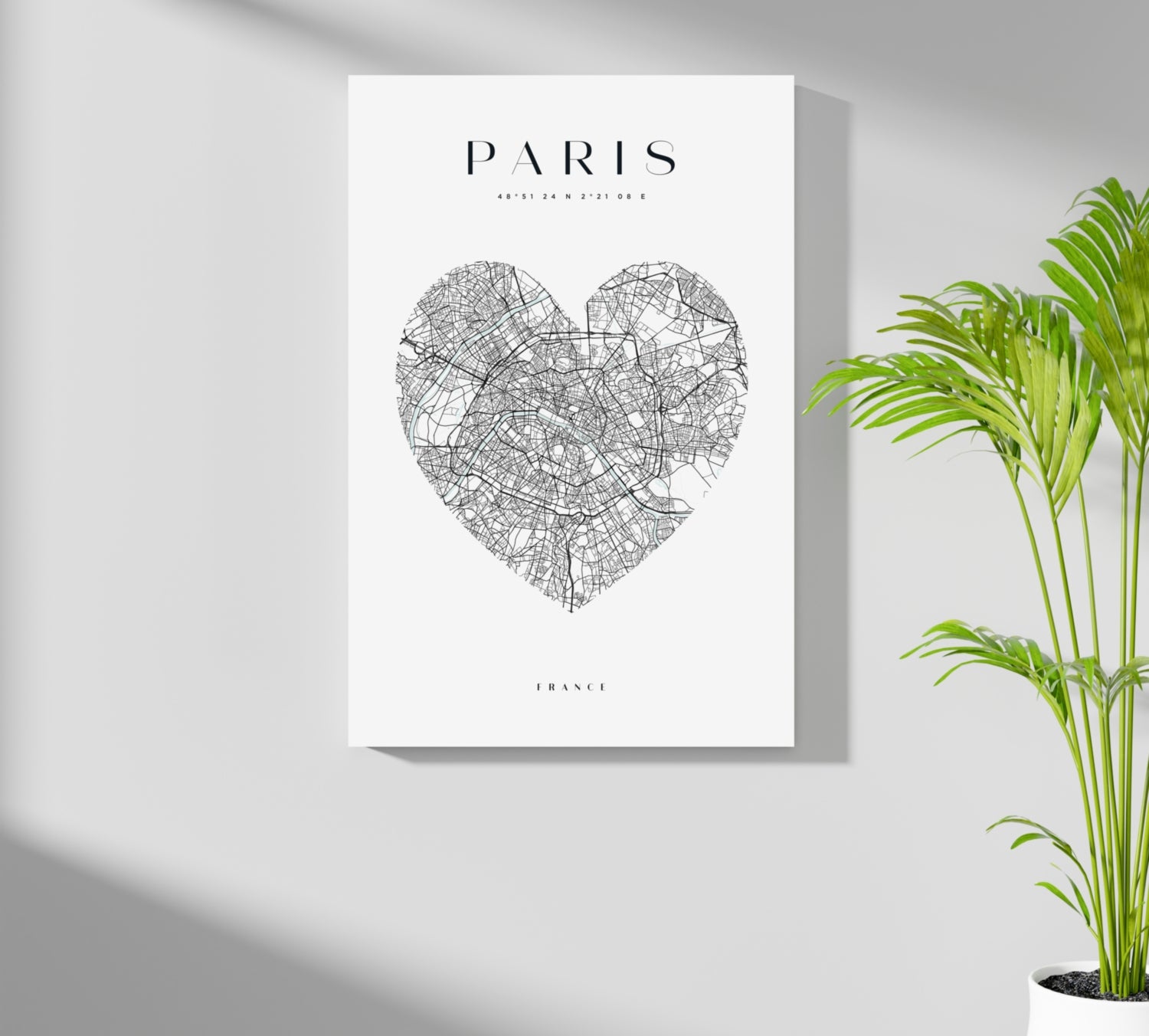 Paris V1 Aluminum Print.