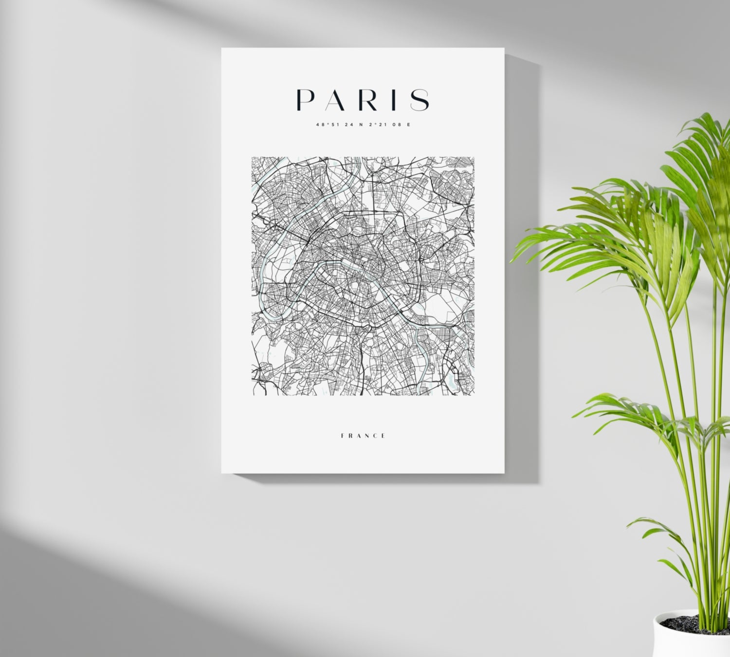 Paris V3 Aluminum Print.