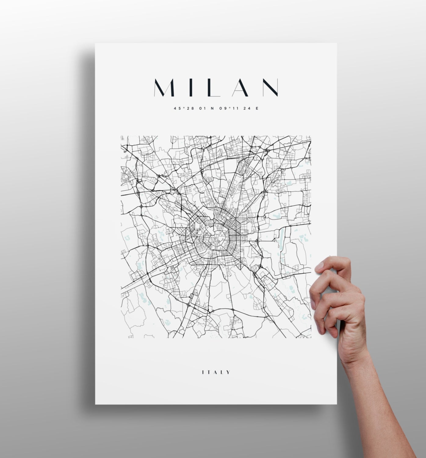 Milan V3 Aluminum Print.