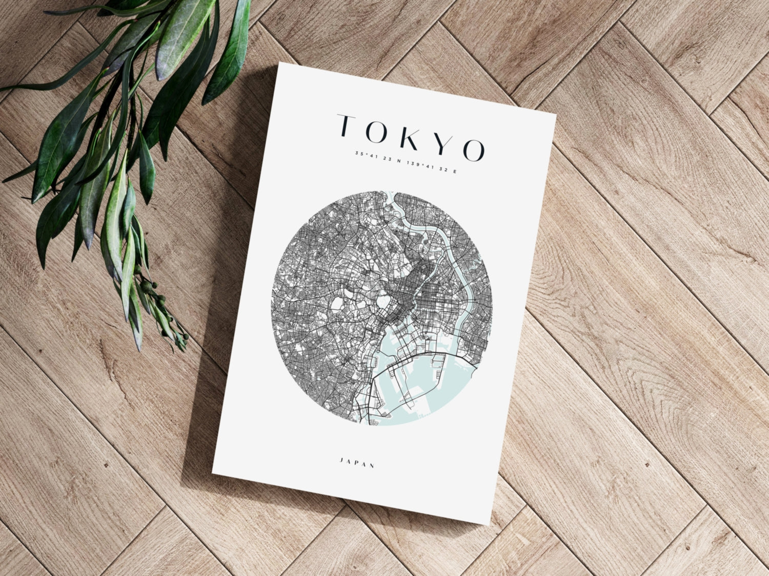 Tokyo V2 Aluminum Print.