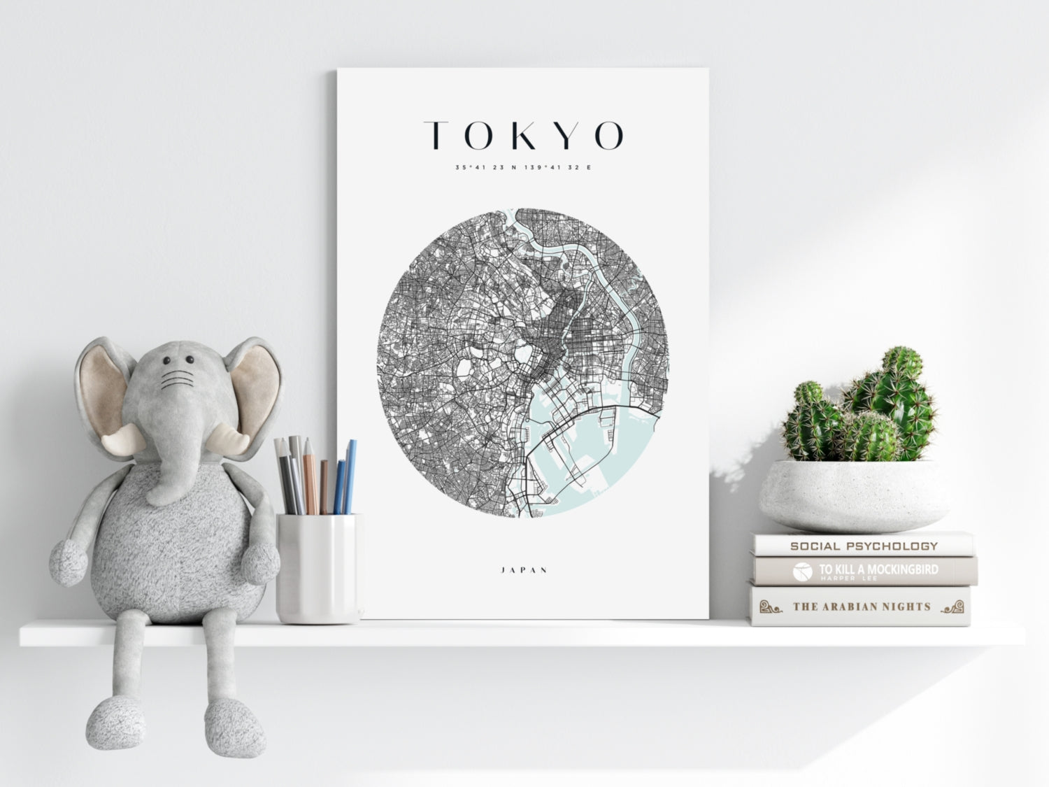 Tokyo V2 Aluminum Print.